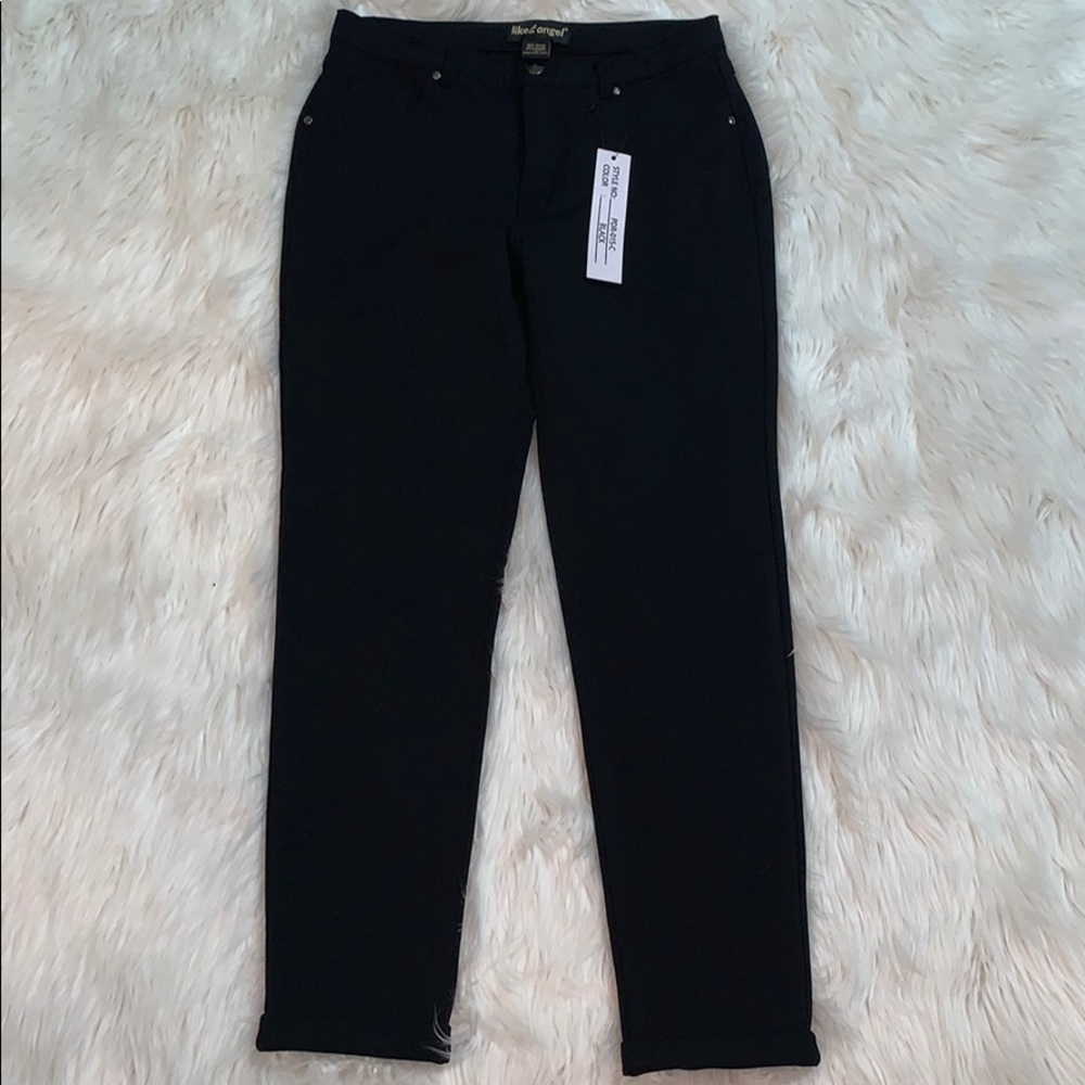 🛍5/$20 NWT like an angel Straight Leg Cuff Pants